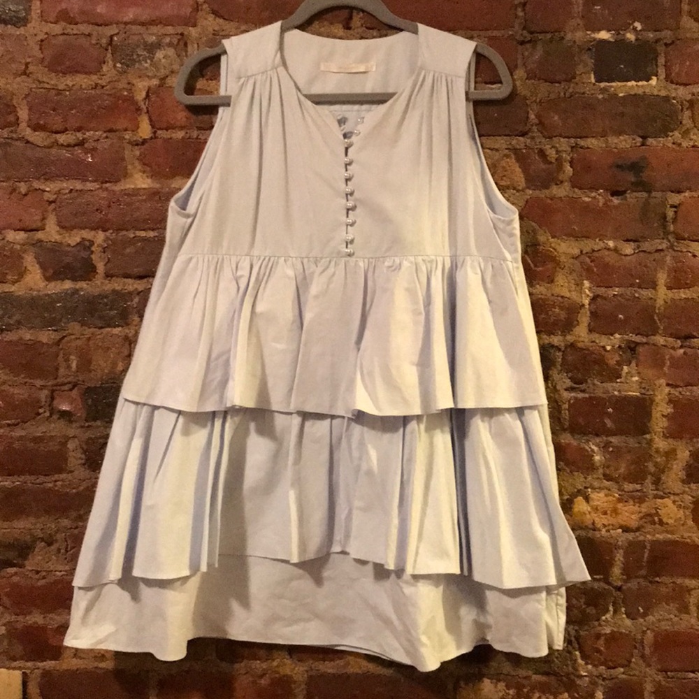 Pale blue Zara Babydoll dress